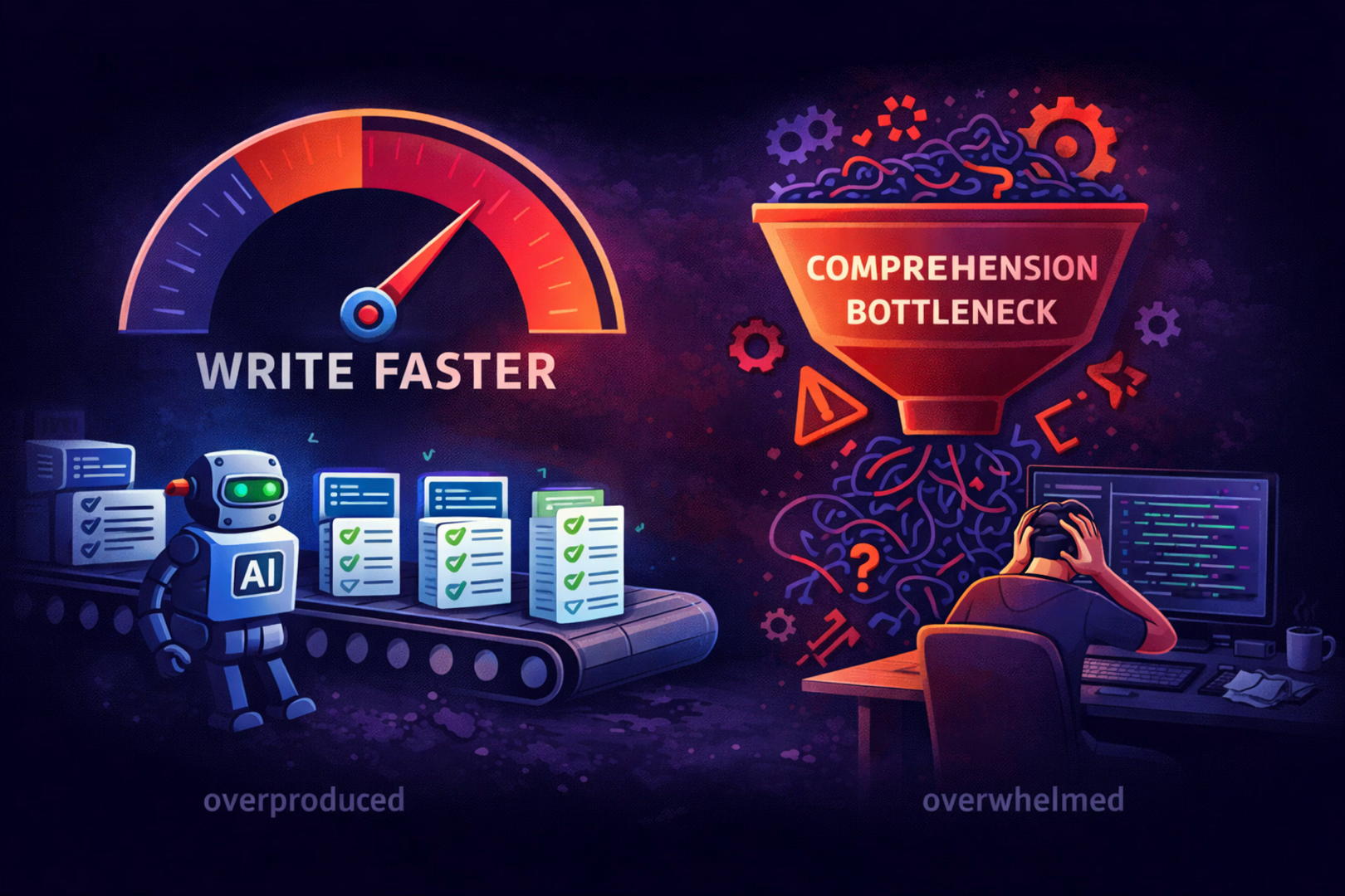 Featured image of post Comprehension debt: the hidden cost of AI-generated code