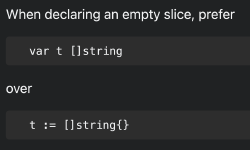 Featured image of post Nil slice versus empty slice in Go