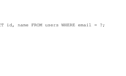 Featured image of post SQL prepared statements are broken when scaling applications